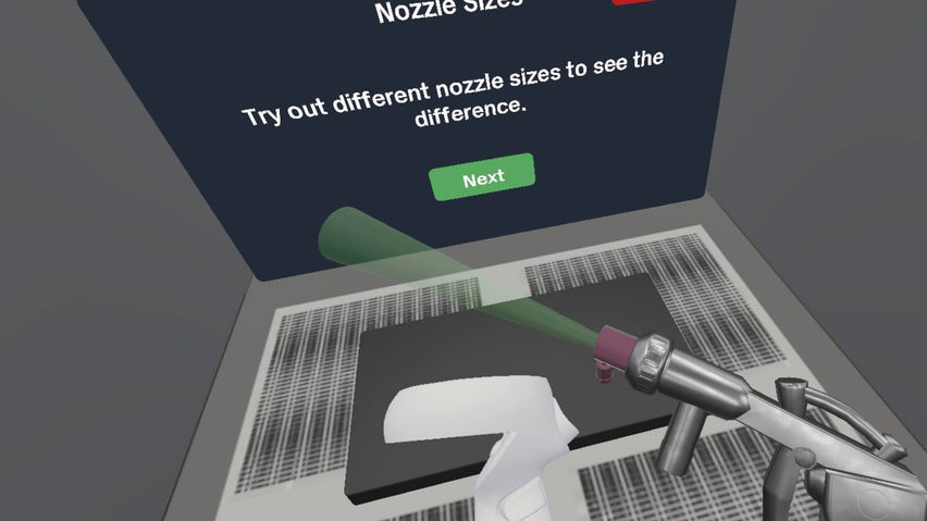 Sandblasting Simulator