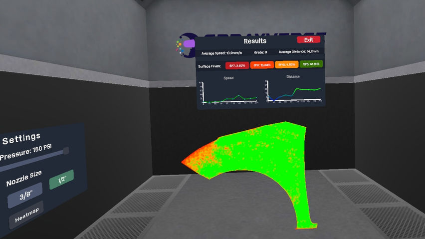 Sandblasting Simulator