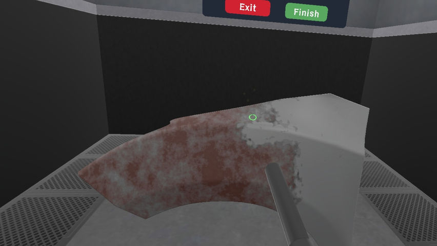Sandblasting Simulator