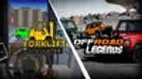 Fork Lifter Simulator Construction & Parking Games | 4x4 Offroad Driving Game