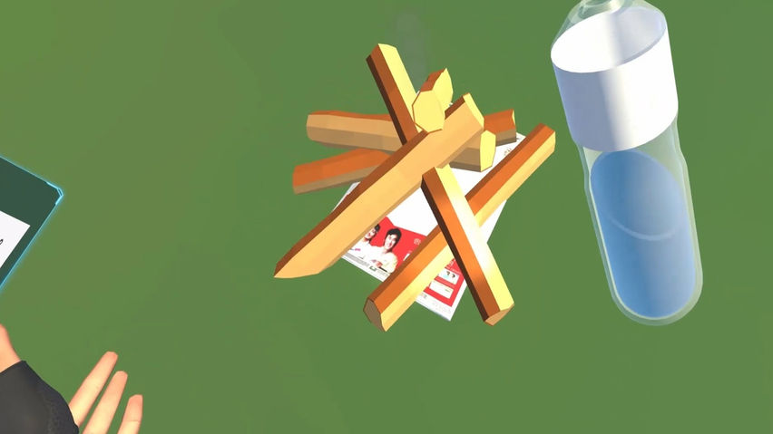 Island Escape VR - ContentsDa Science Experiment