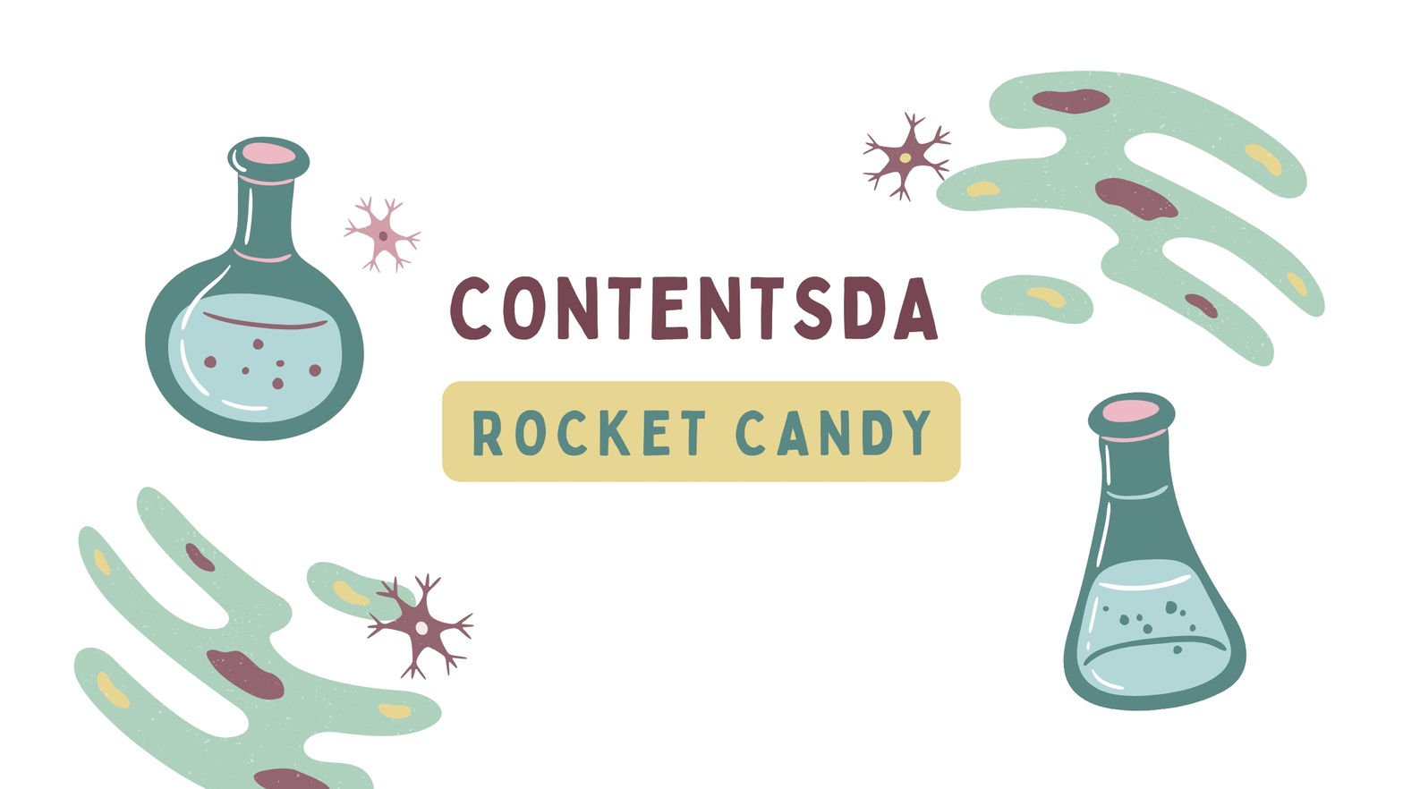 Rocket Candy - ContentsDa Science Experiment