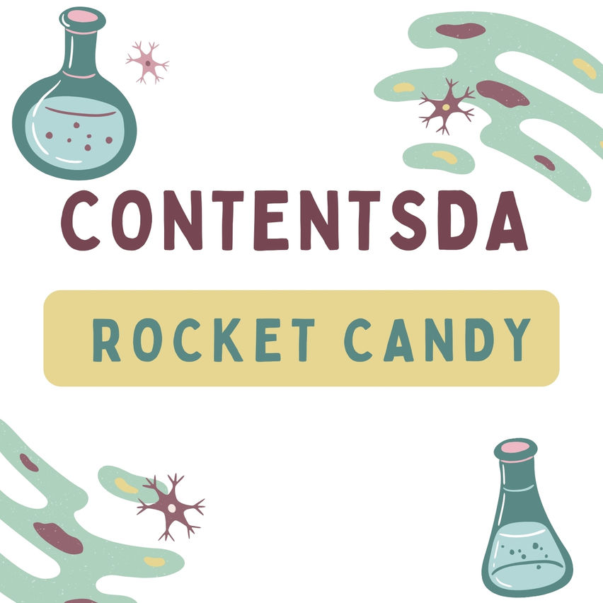 Rocket Candy - ContentsDa Science Experiment