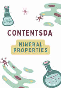 Mineral Properties - ContentsDa Science Experiment