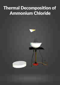 Thermal Decomposition of Ammonium Chloride