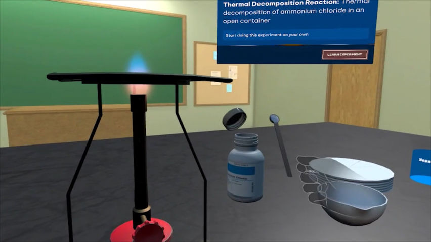 Thermal Decomposition of Ammonium Chloride