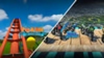 Bike Stunt VR - Bike Racing Game | Pop N Ride - VR Roller Coaster