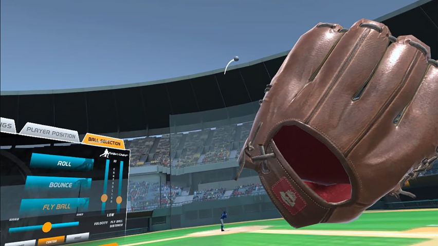 Fielder's ChoiceVR Baseball and Softball Fielding Training