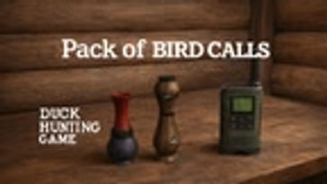 Pack of three Bird Calls
