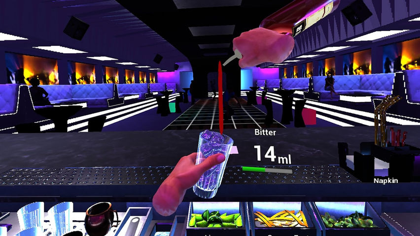 BARTENDER VR SIMULATOR beta version