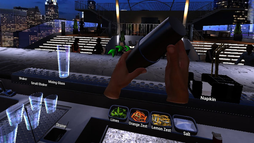 BARTENDER VR SIMULATOR beta version