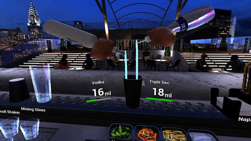 BARTENDER VR SIMULATOR beta version