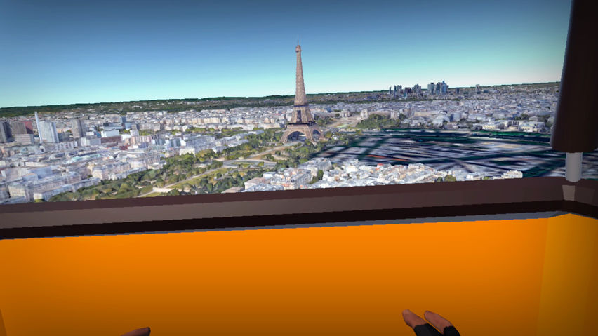 World Tour - Flying on Real 3D Maps