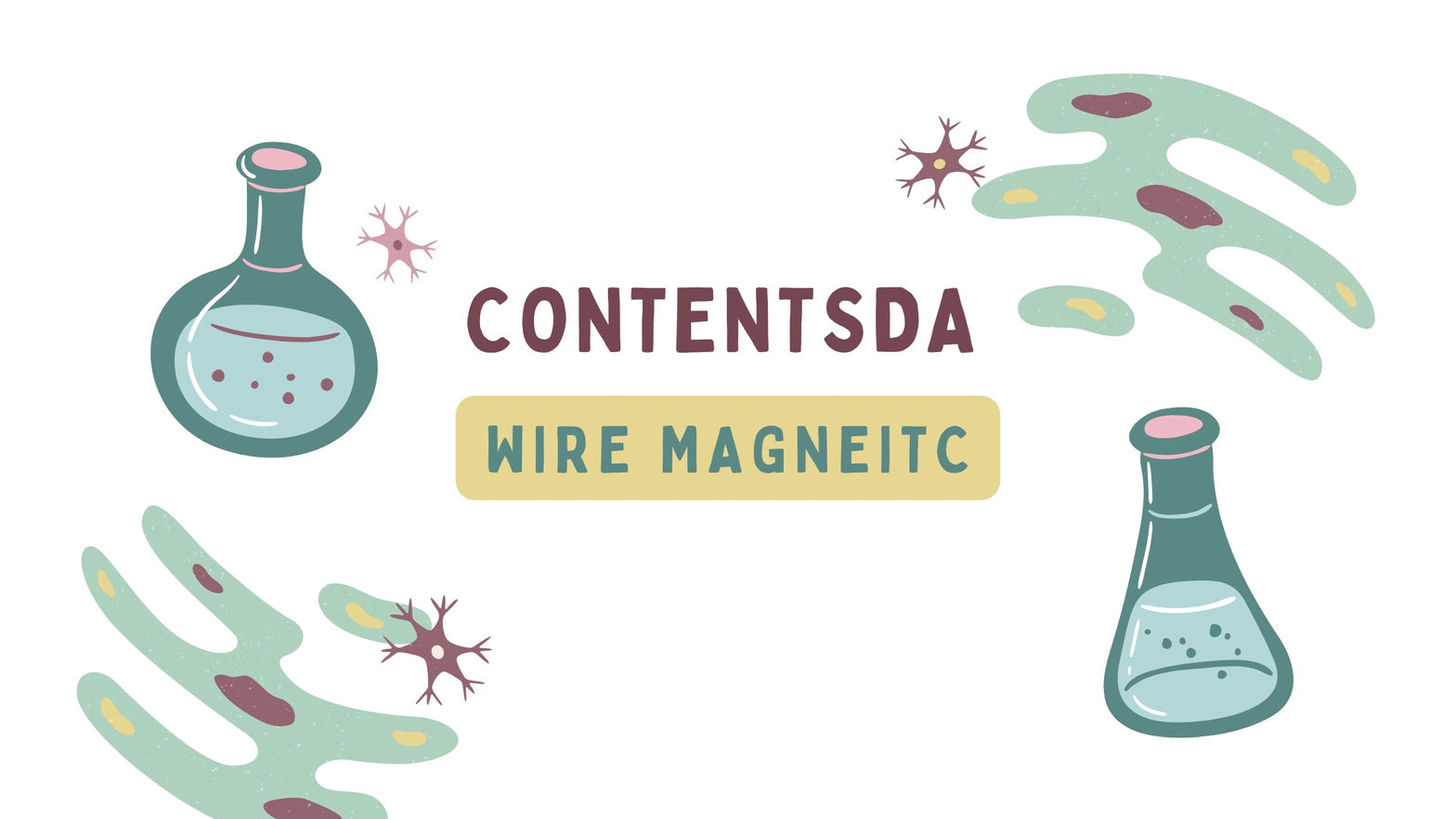 Wire Magneitc Experiment - ContentsDa Science Experiment