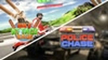 Police Chase - Car & Bike Racing Game | Bike Attack Race - Bike Racing Game
