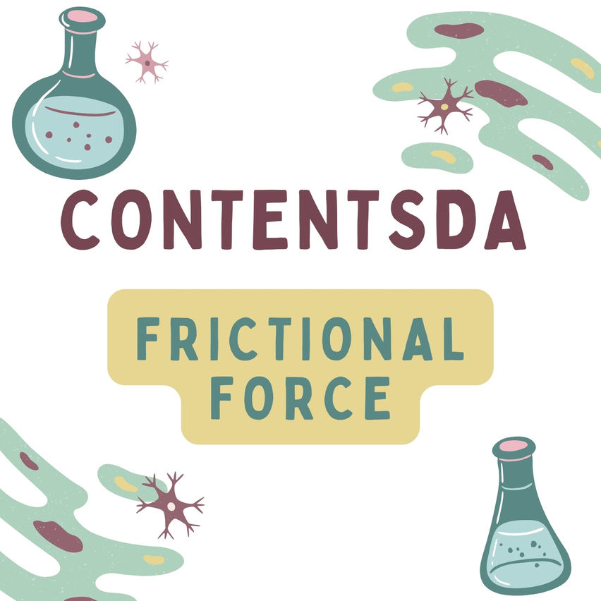 Frictional Force Experiment - ContentsDa Science Experiment