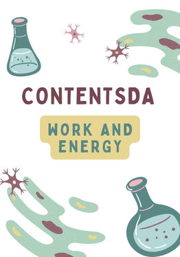 Work and Energy Experiment - ContentsDa Science Experiment