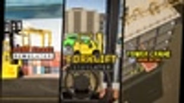 Crane Simulation Bundle -  Tower Crane - Port Crane - Fork Lifter