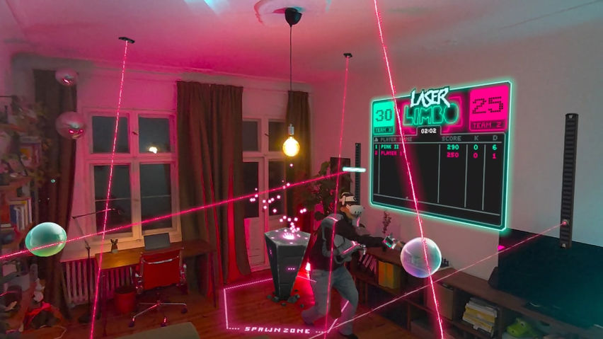 Laser Limbo - AR Party Battles