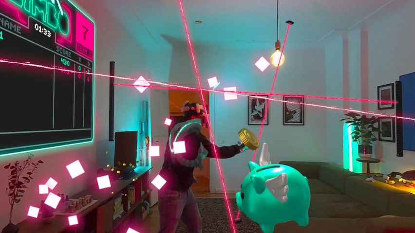 Laser Limbo - AR Party Battles