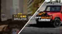 Taxi Driving Game - Passenger Pick & Drop | Offroad Legends - 4x4 Driving & Race