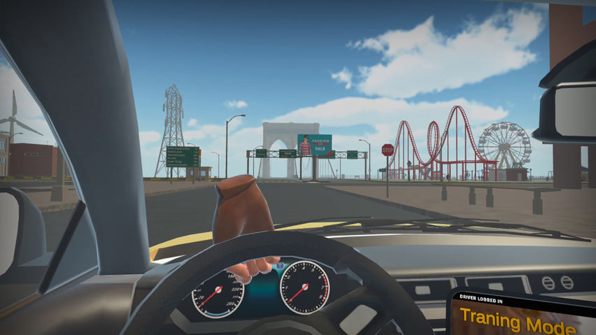 Taxi Simulator Driving Game - Passenger Pick & Drop