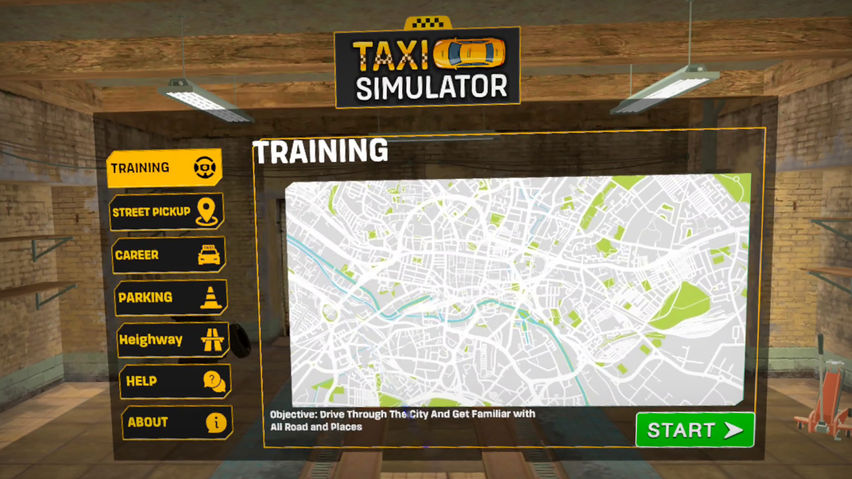 Taxi Simulator Driving Game - Passenger Pick & Drop