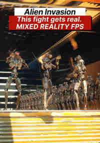 Alien Invasion Mixed Reality FPS