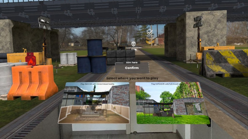 Alien Invasion Mixed Reality FPS