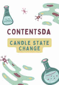 Candle State Change Experiment - ContentsDa Science Experiment