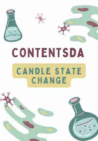 Candle State Change Experiment - ContentsDa Science Experiment