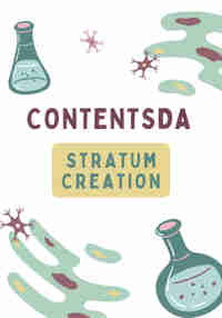 Stratum Creation Experiment - ContentsDa Science Experiment