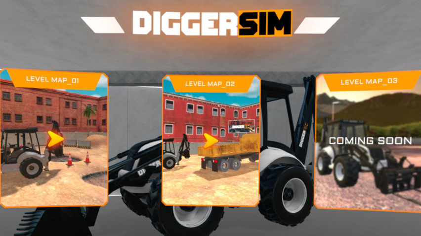 DiggerSim - Excavator & Heavy Equipment Simulator VR