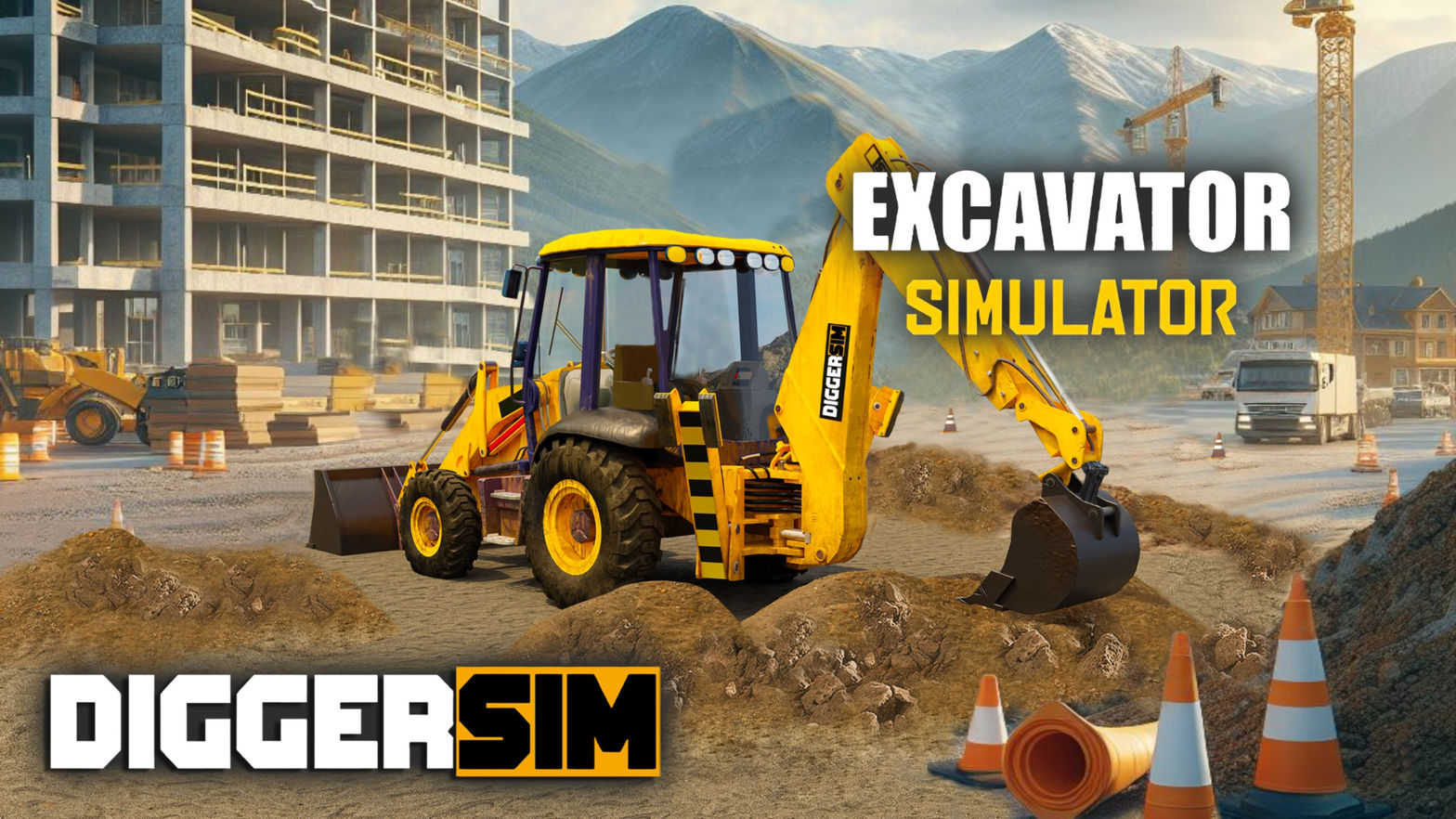 DiggerSim - Excavator & Heavy Equipment Simulator VR