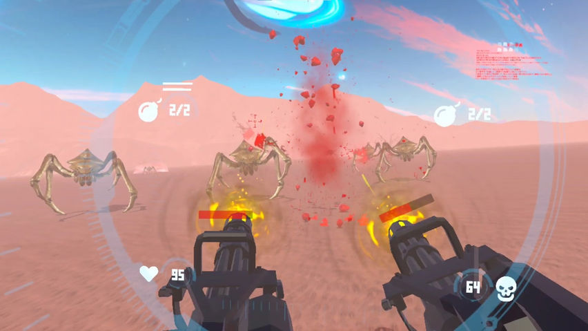 Alien Shooter: Hardcore Mech Simulator