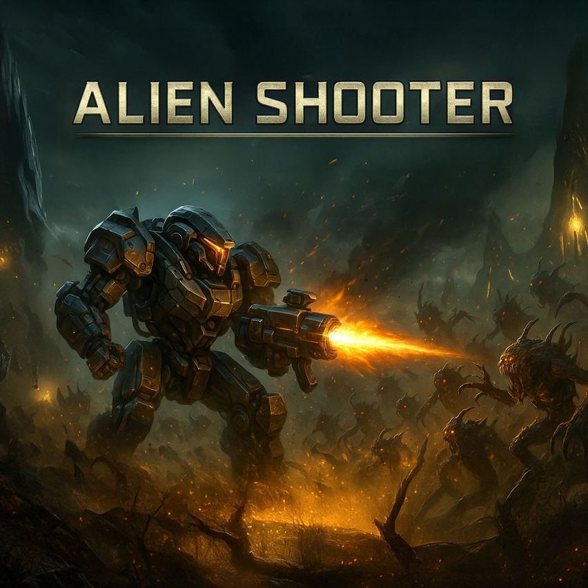 Alien Shooter: Hardcore Mech Simulator