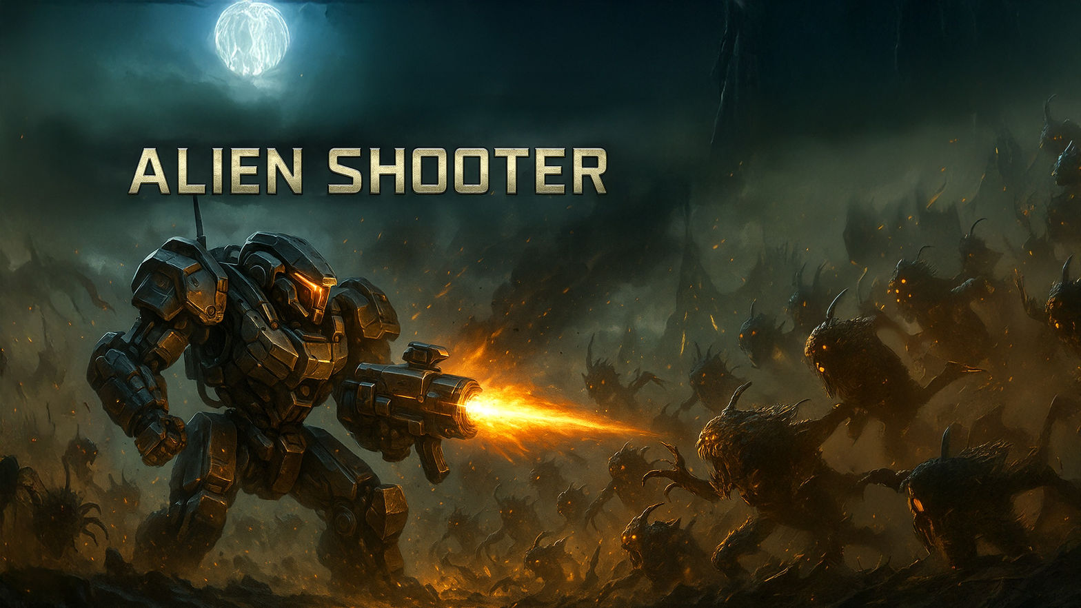Alien Shooter: Hardcore Mech Simulator