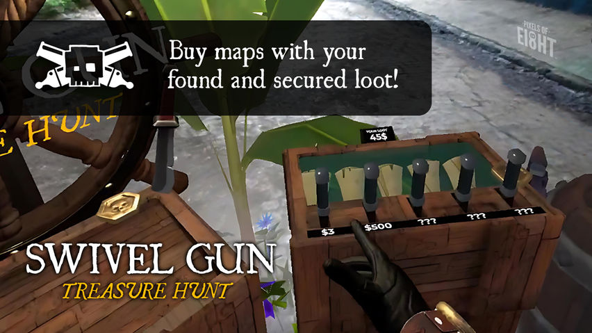 Swivel Gun XR: Treasure Hunt