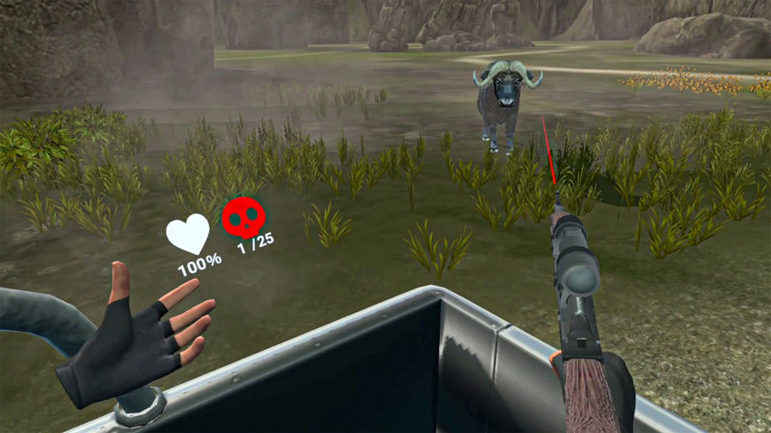 Safari Escape: Wild Shooting Game