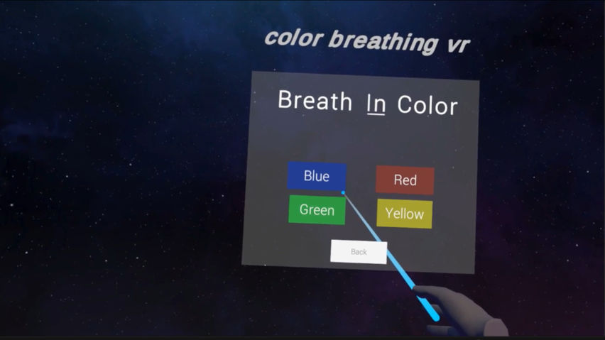 Color Breathing VR - Relaxation and Mindfulness Meditation through Breathwork