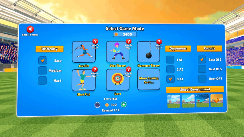 Summer Games - VR Sports