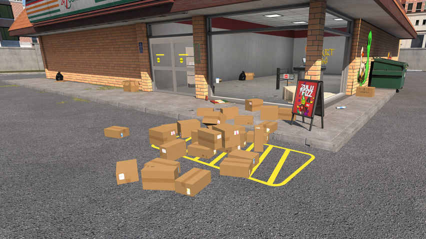 Mini-Market Simulator VR