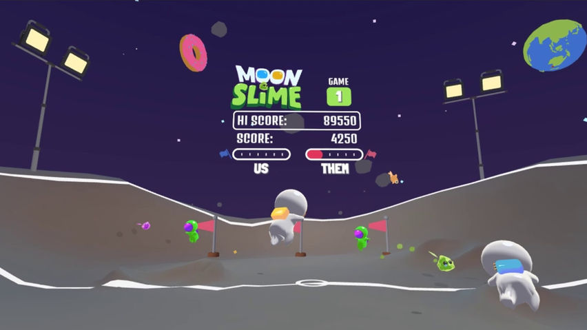 Moon Slime: Space Sport