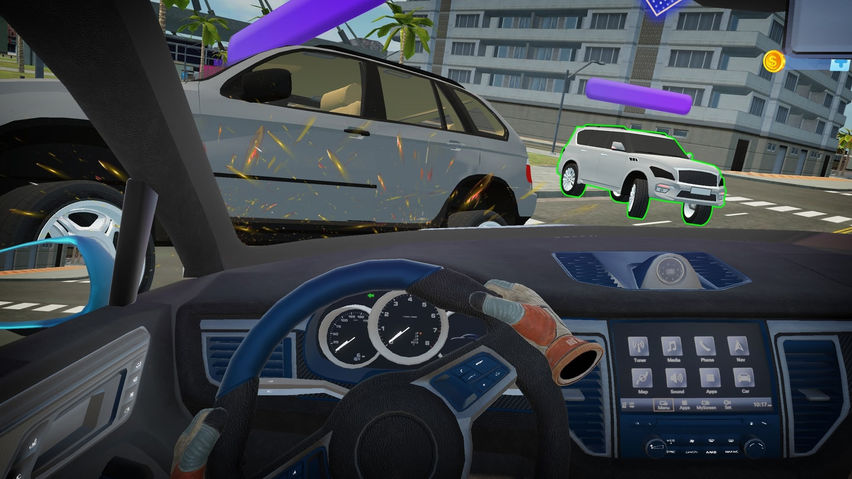 Real Car Crash Simulator - Car hits