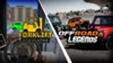 Fork Lifter Simulator Construction & Parking Games | 4x4 Offroad Driving Game