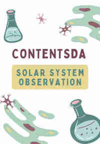 Solar System Observation - ContentsDa Science Experiment