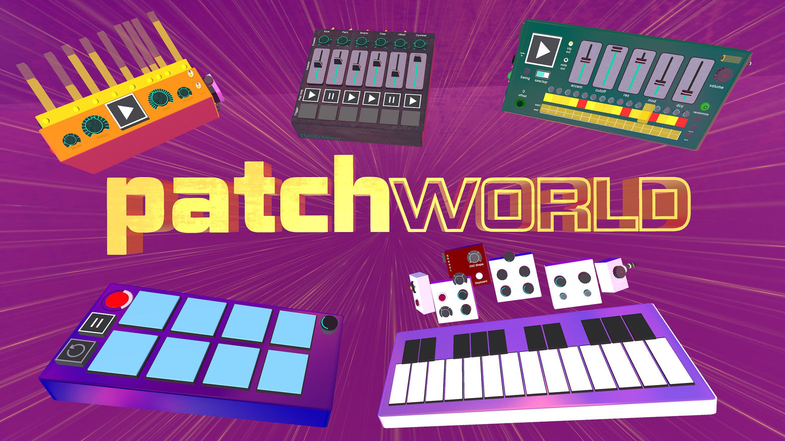 PatchWorld - Multiplayer Music Maker