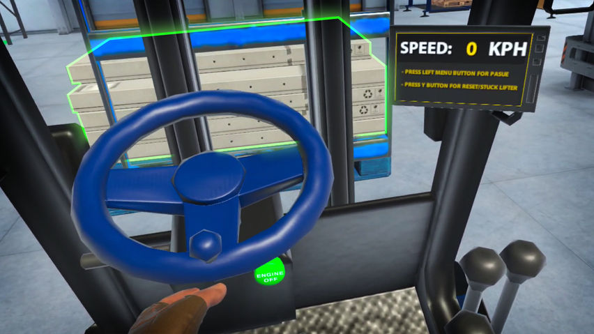 Forklift Simulator VR - Realistic Fork lifter Operator