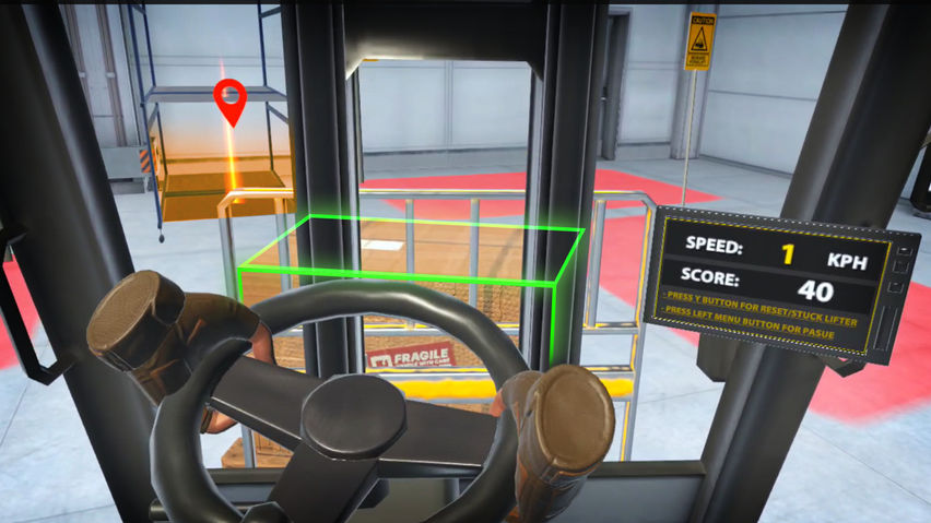 Forklift Simulator VR - Realistic Fork lifter Operator