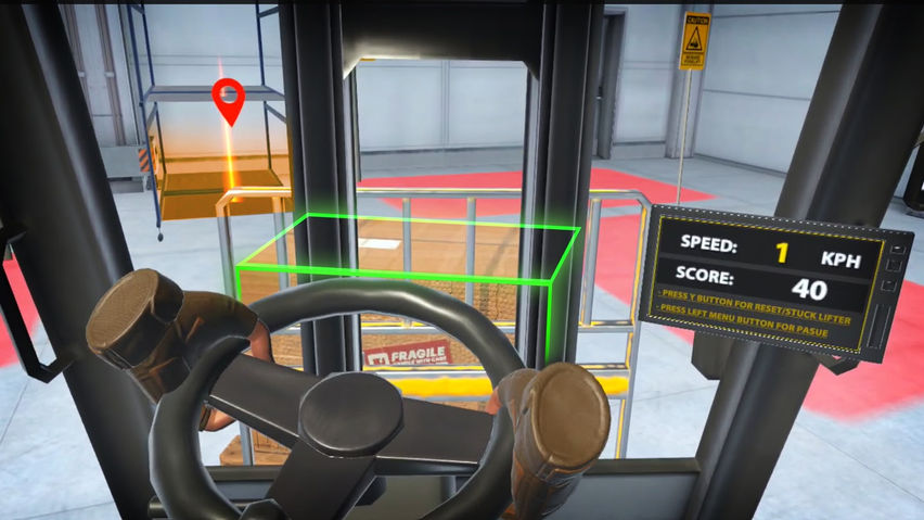 Forklift Simulator VR - Realistic Fork lifter Operator
